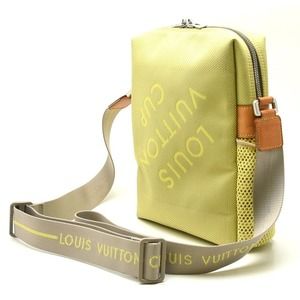 Louis Vuitton Cup LV Jean Withery Shoulder Bag Yellow Damier